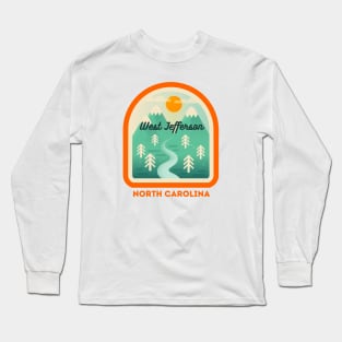 West Jefferson North Carolina NC Tourist Souvenir Long Sleeve T-Shirt